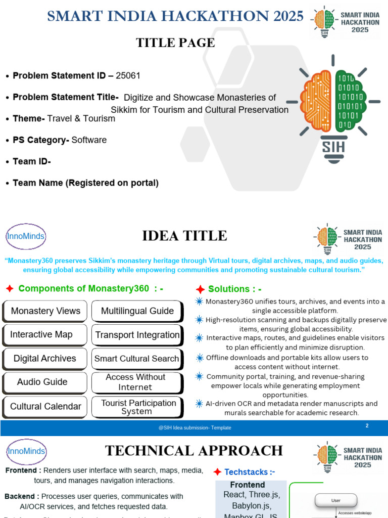 SIH2024 IDEA Presentation Format | PDF