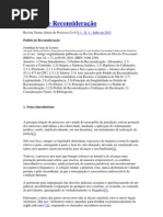 Pedido de Reconsideração
