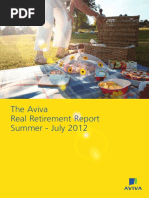 Aviva Real Retirement Report Summer 2012
