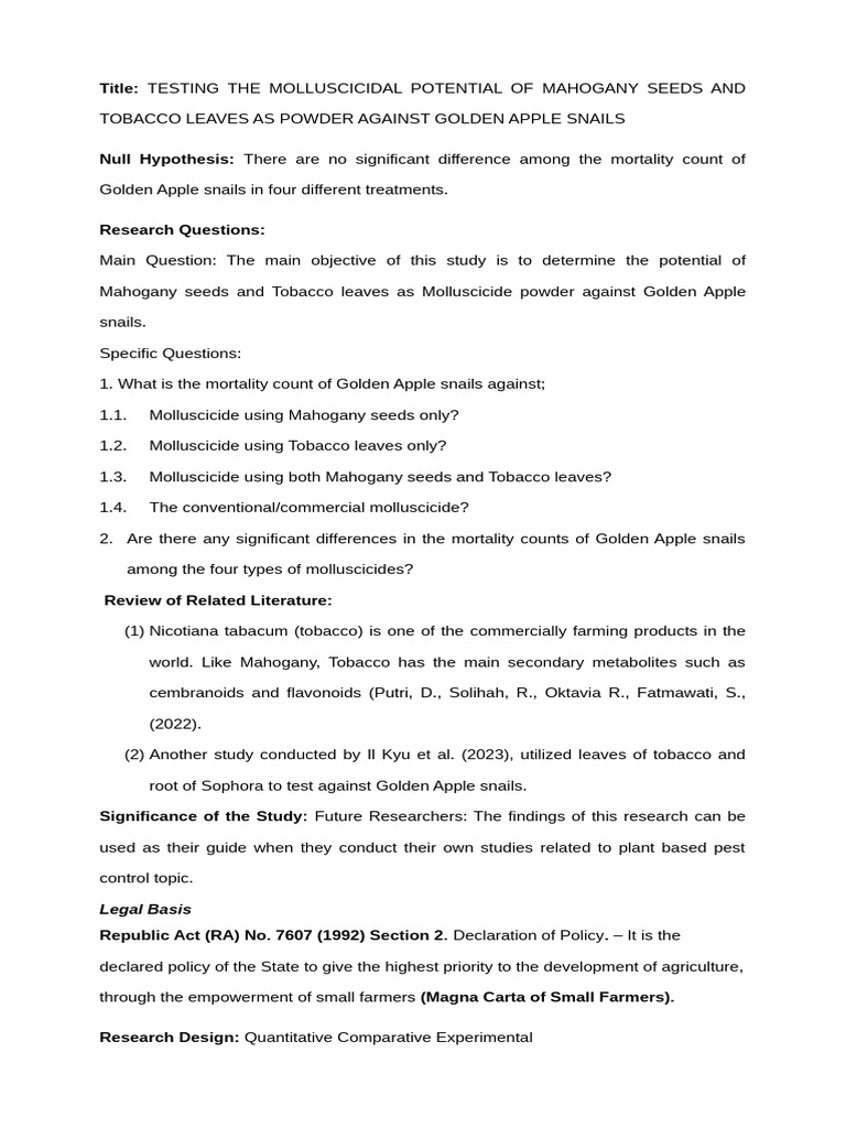 Reviewer Practical Research II | PDF | Scientific Method | Statistical ...