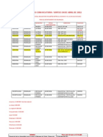 Plazas Disponibles Del 1 de Mayo y El 31 de Julio de 2012-Ligelly