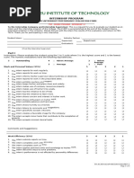 Supervisor Comments on Internship Evaluation | PDF