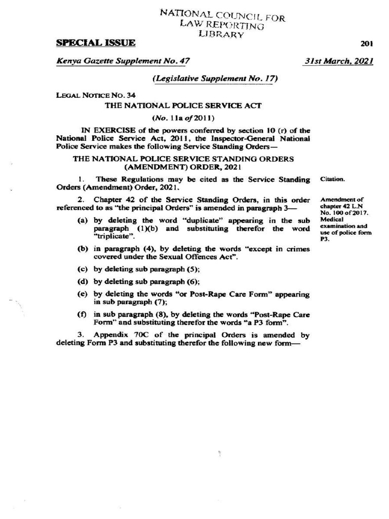 p3 Form Police p3 Form 2024 | PDF