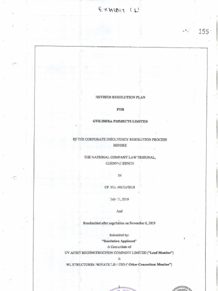 Claim Extinguishment Pages of Approved Resolution Plan | PDF