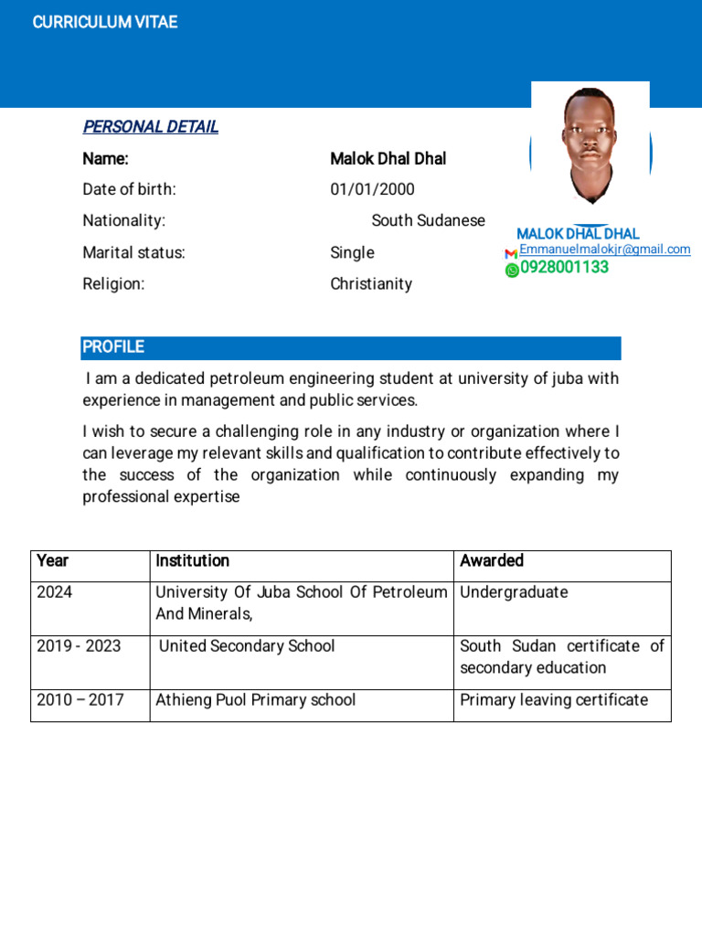 PDF CV | PDF