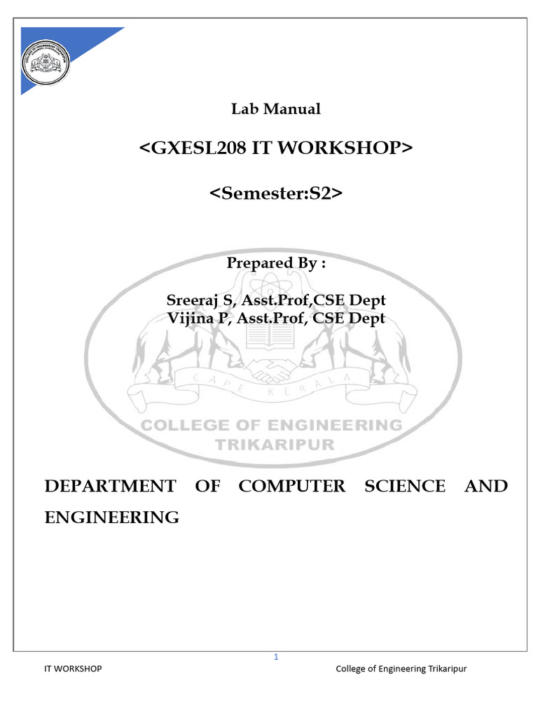 Lab Manual | PDF | Computer Network | Booting