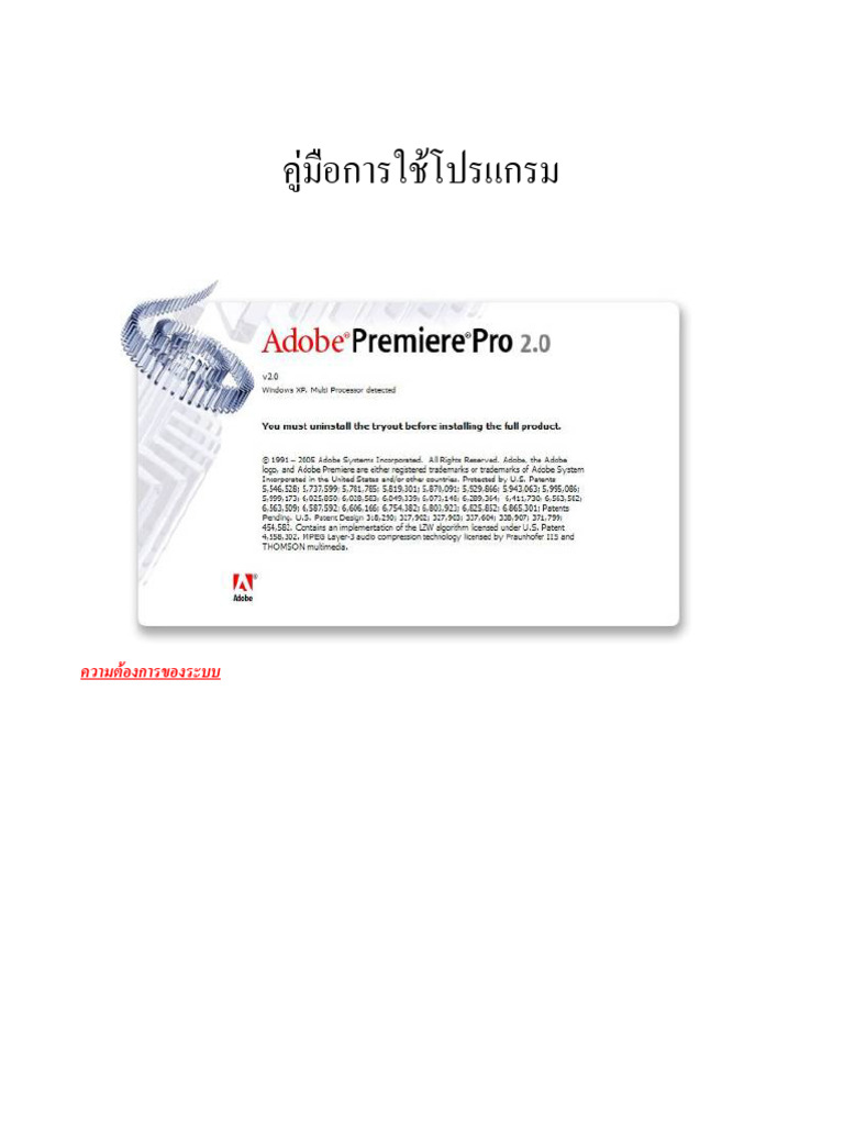 Premiere Pro2 | PDF