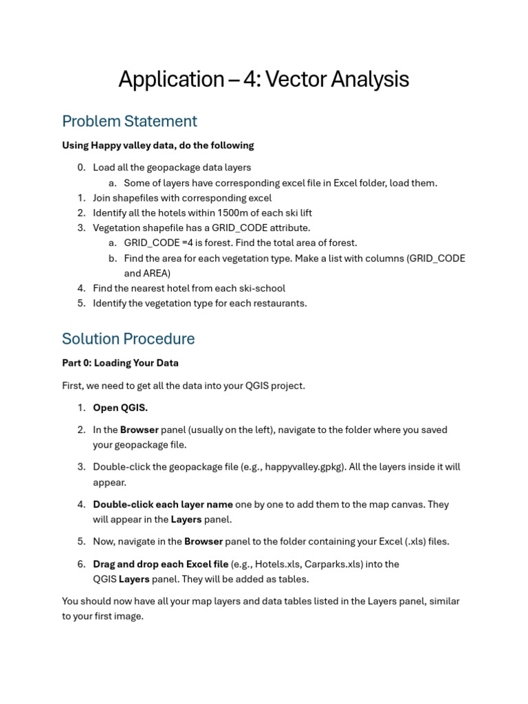 Vector Analysis Hands On | PDF | Microsoft Excel | Computing