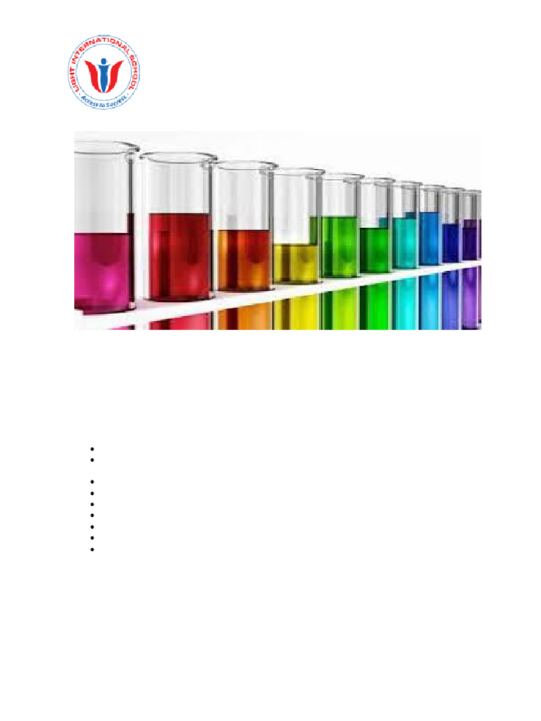 Year 7 Chemistry Midterm 2 2021 | PDF | Chemical Compounds | Applied ...
