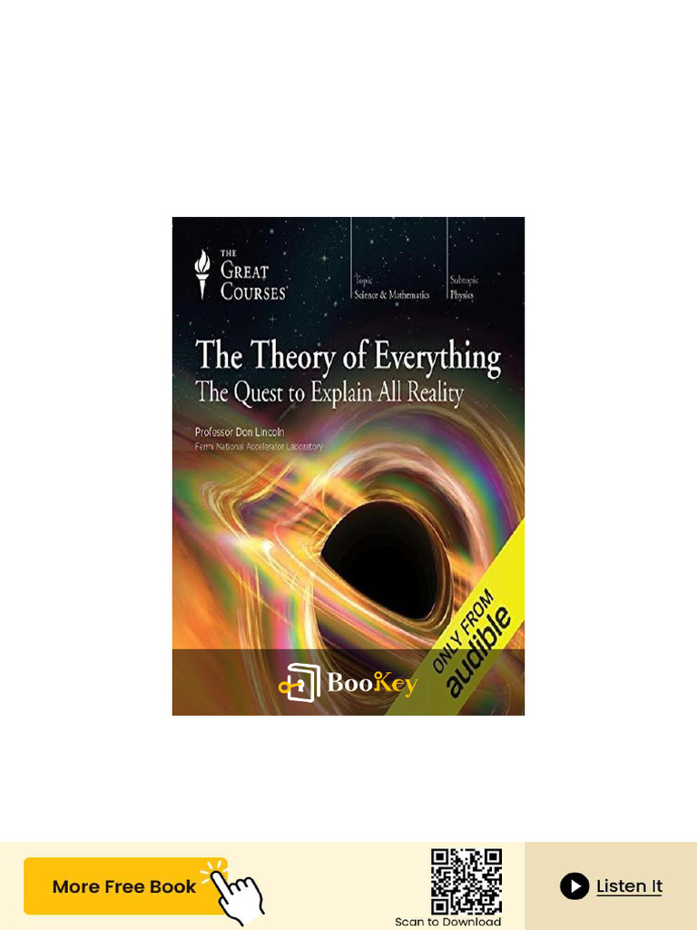 The Theory of Everything PDF | PDF | Black Hole | Universe