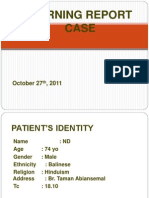 Morning Report Case: October 27, 2011