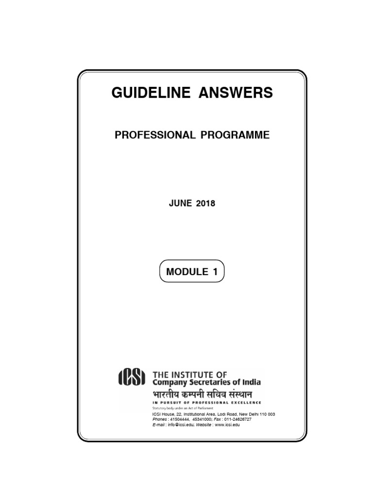 PP Module 1 June18 | PDF | Dividend | Equity (Finance)