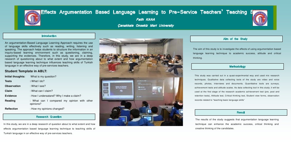 Argumentation Learning's Impact on Teaching Skills | PDF