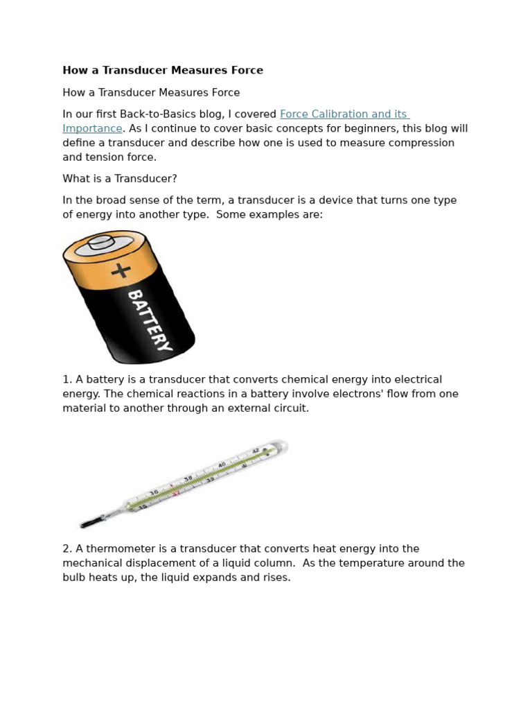 Process For Load Cell Troubleshooting | PDF | Force | Physical Sciences