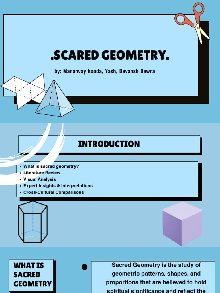 Scared Geometry. | PDF | Geometry | Pattern