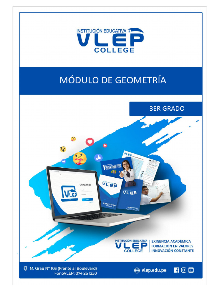 Módulo de Geometría I Trimestre - 3ero de Secundaria | PDF