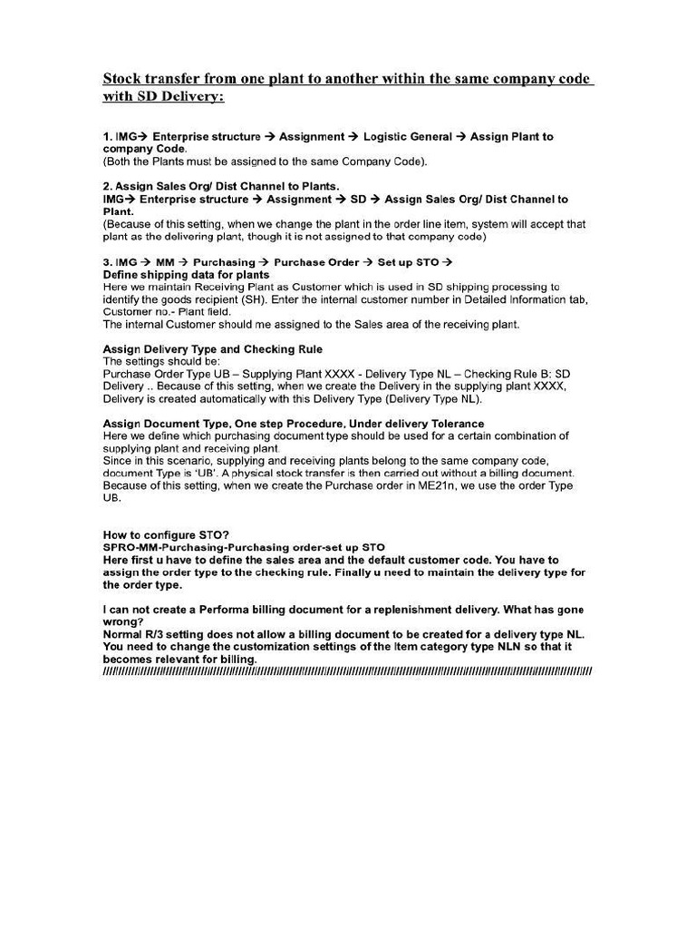 Sto Configuration and End User Manual | PDF