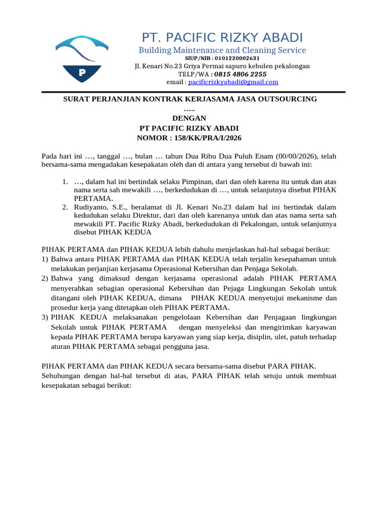 Draft MOU CS + SC | PDF