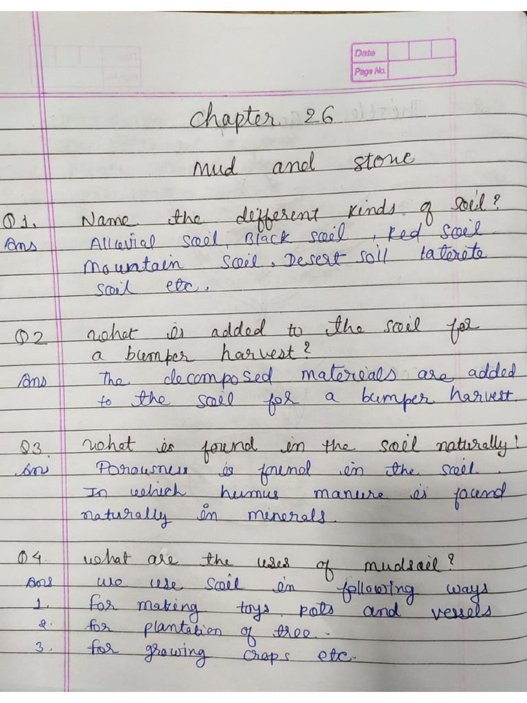 Ch26 Mud and Stones EVs | PDF