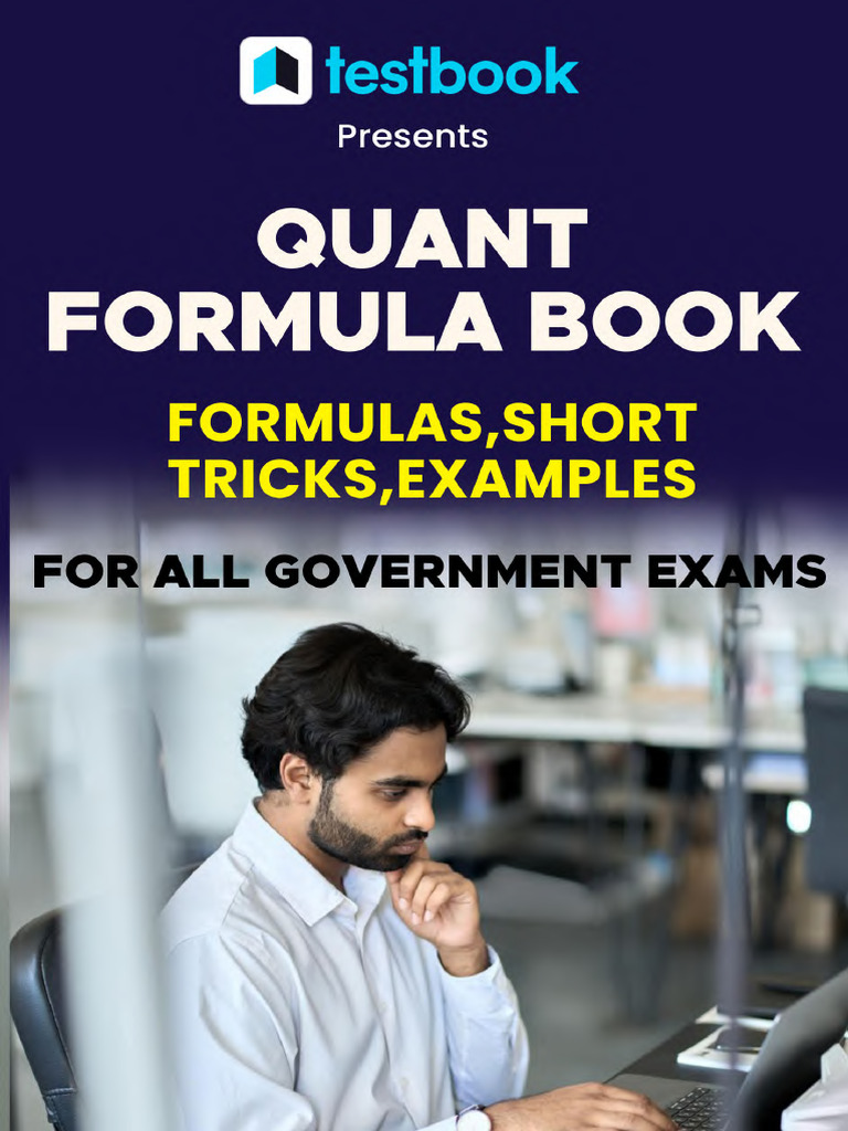 Testbook Quant Complete Formula Book With Examples English | PDF