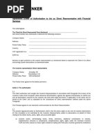 Application for Clearing Agent License | PDF | Surety | Customs