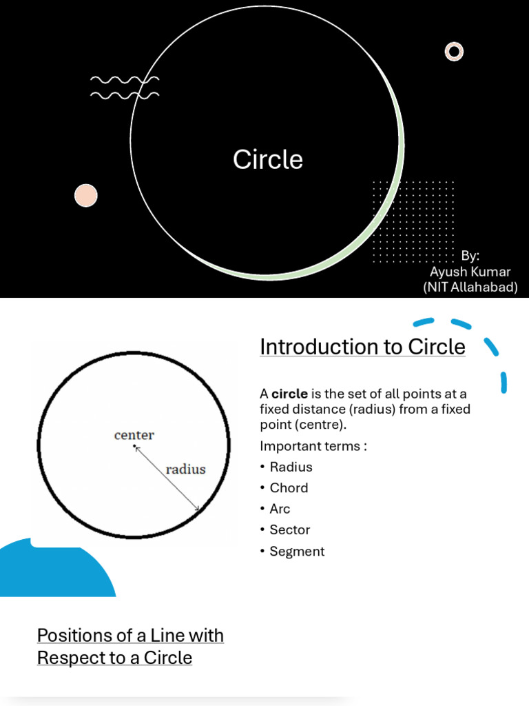 Circle N | PDF | Circle | Analytic Geometry