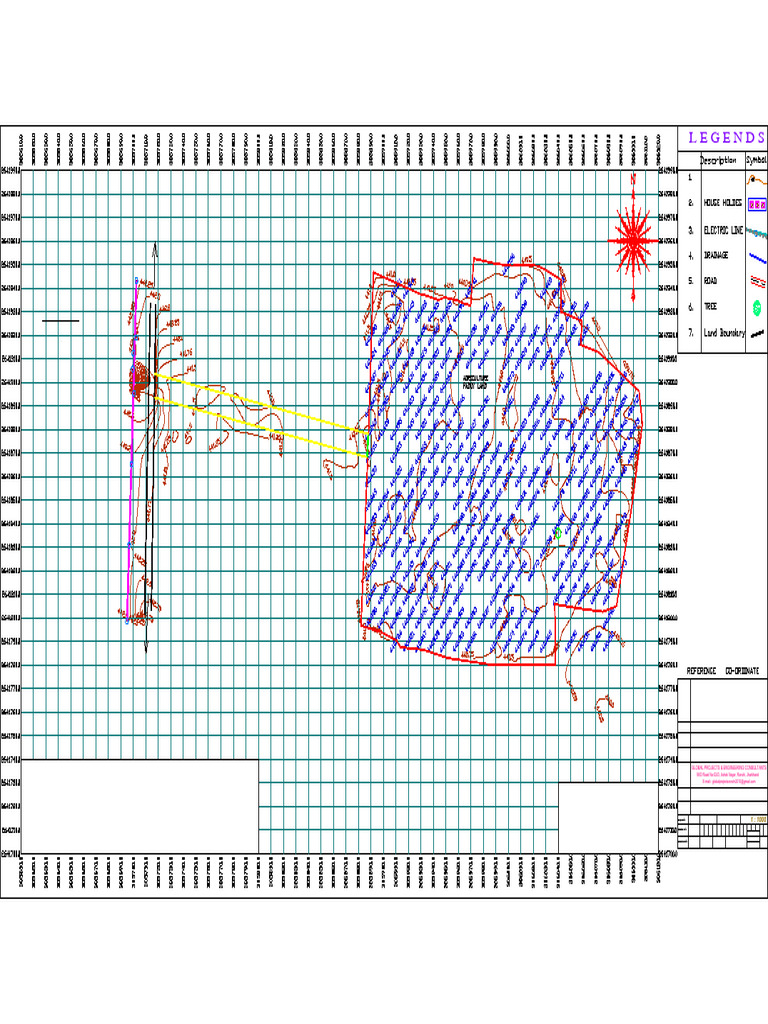 PIT NTPC Survey Drawing R2 | PDF | Cartography | Geographical Technology