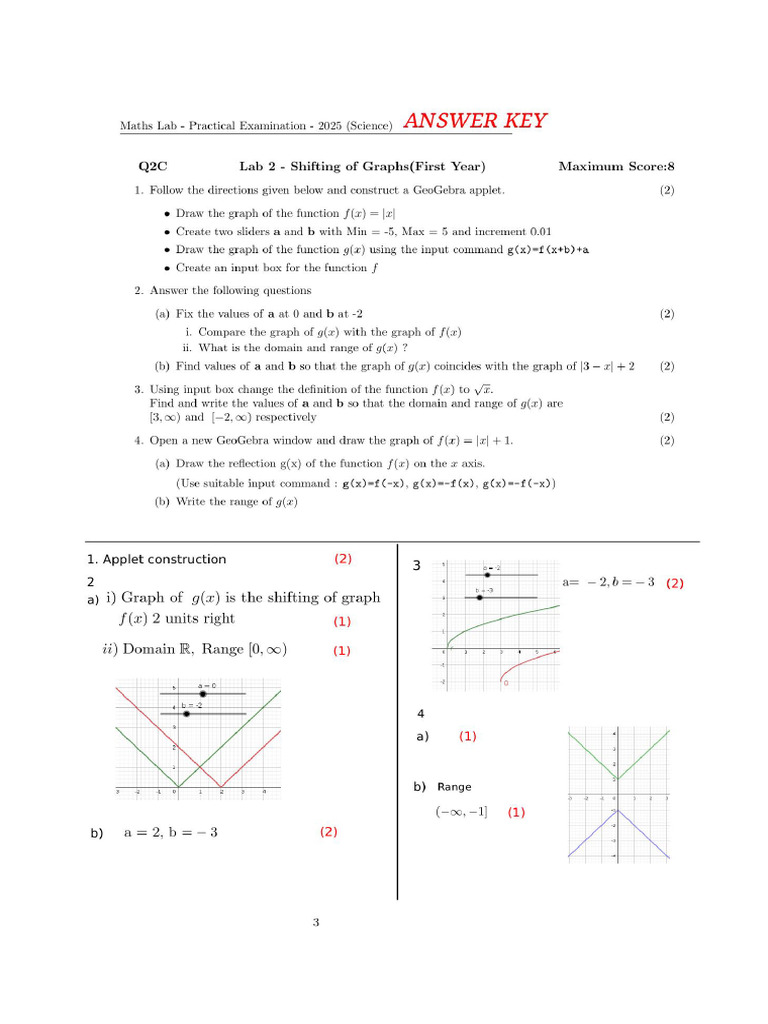 Answer Key B5S 2 | PDF