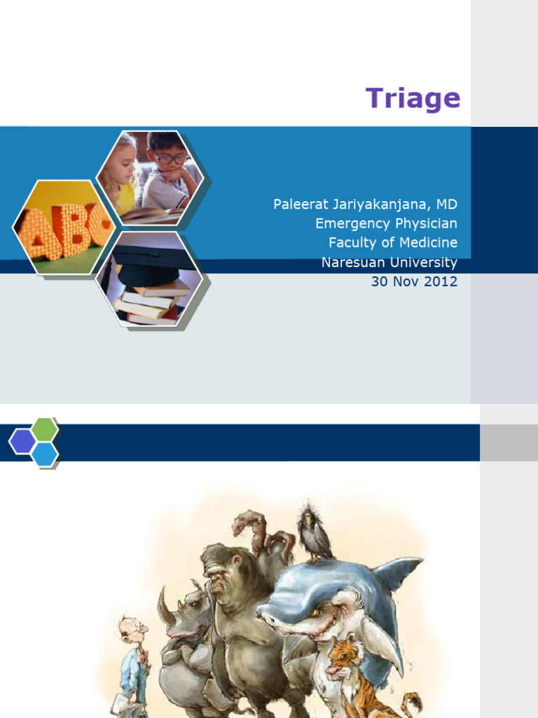 Role of Triage Personnel and Guidelines 1 | PDF | Medical Specialties ...