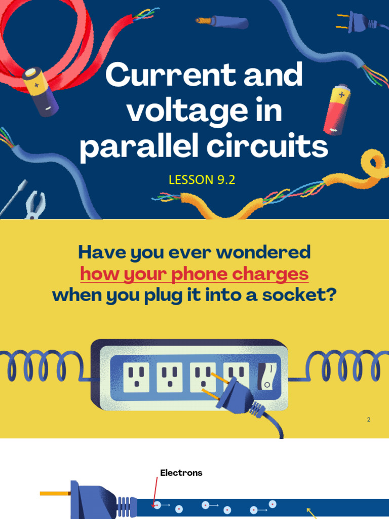 9.2 Current and Voltage in Parallel Circuits | PDF | Series And ...