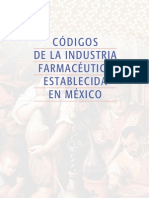 Codigos para La Industria Farmaceutica Establecida en Mexico