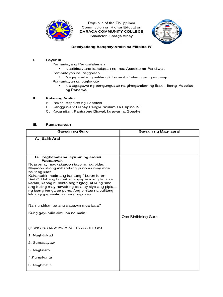 LP in Filipino-Marjjj | PDF