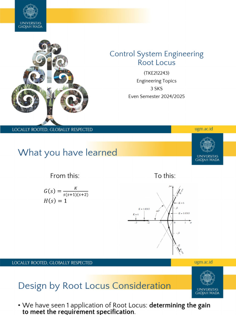 9 - Root Locus Based Control | PDF | Mechanics | Applied Mathematics
