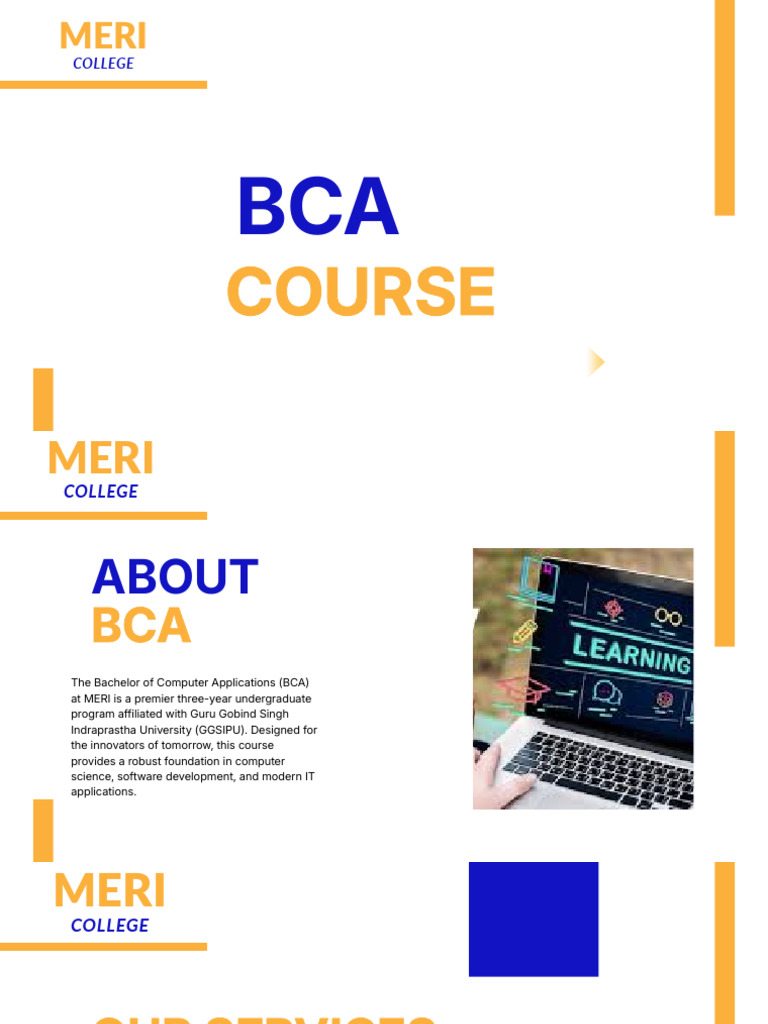 BCA Course Details | PDF