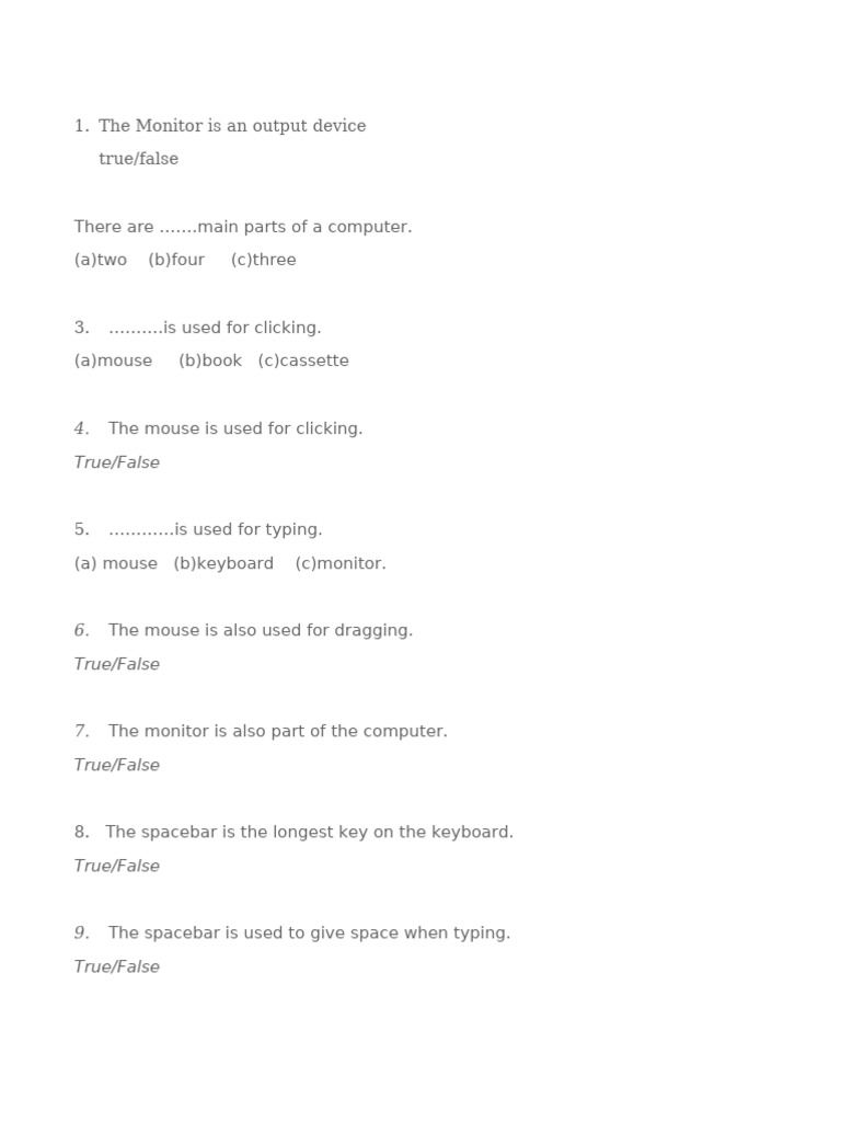 Grade 2 Computing | PDF
