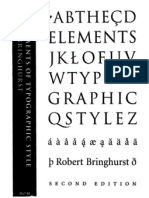 21461970 Robert Bringhurst the Elements of Typographic Style