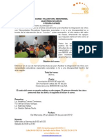 Curso -Taller Para Monitores