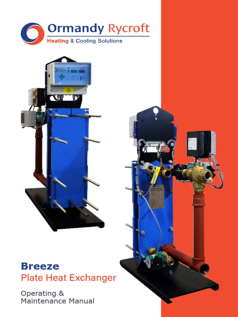 Ormandy Rycroft - Vari-Breeze PHX OM | PDF | Valve | Pump