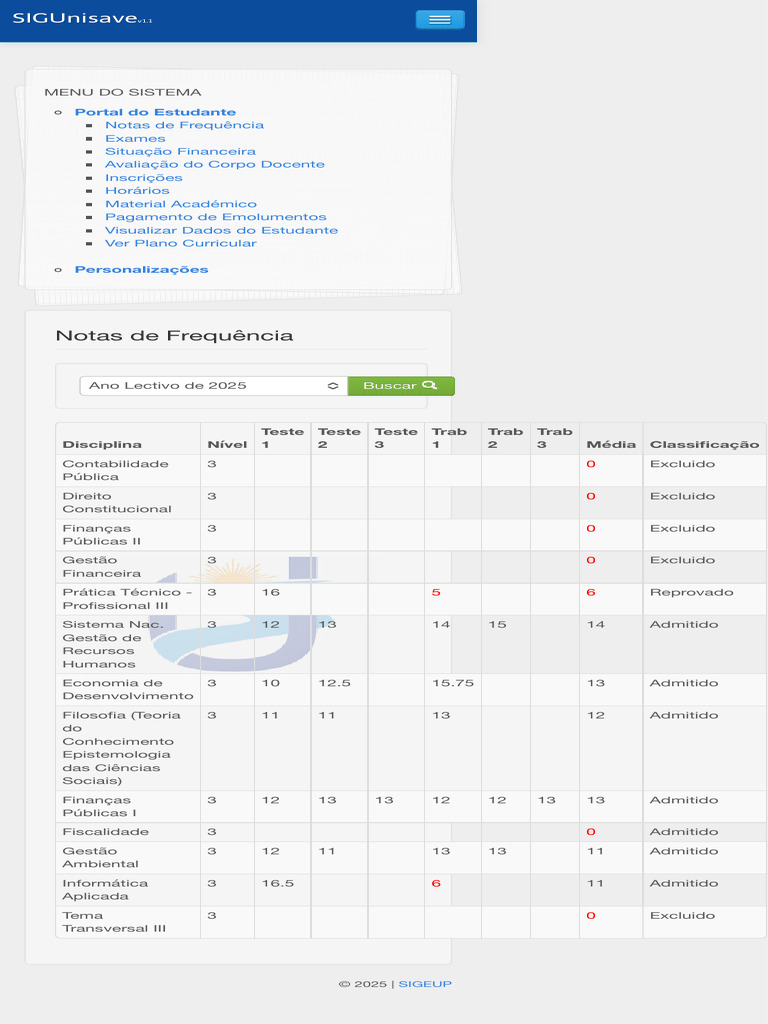 Sistema Integrado de Gestão Da UniSave | PDF