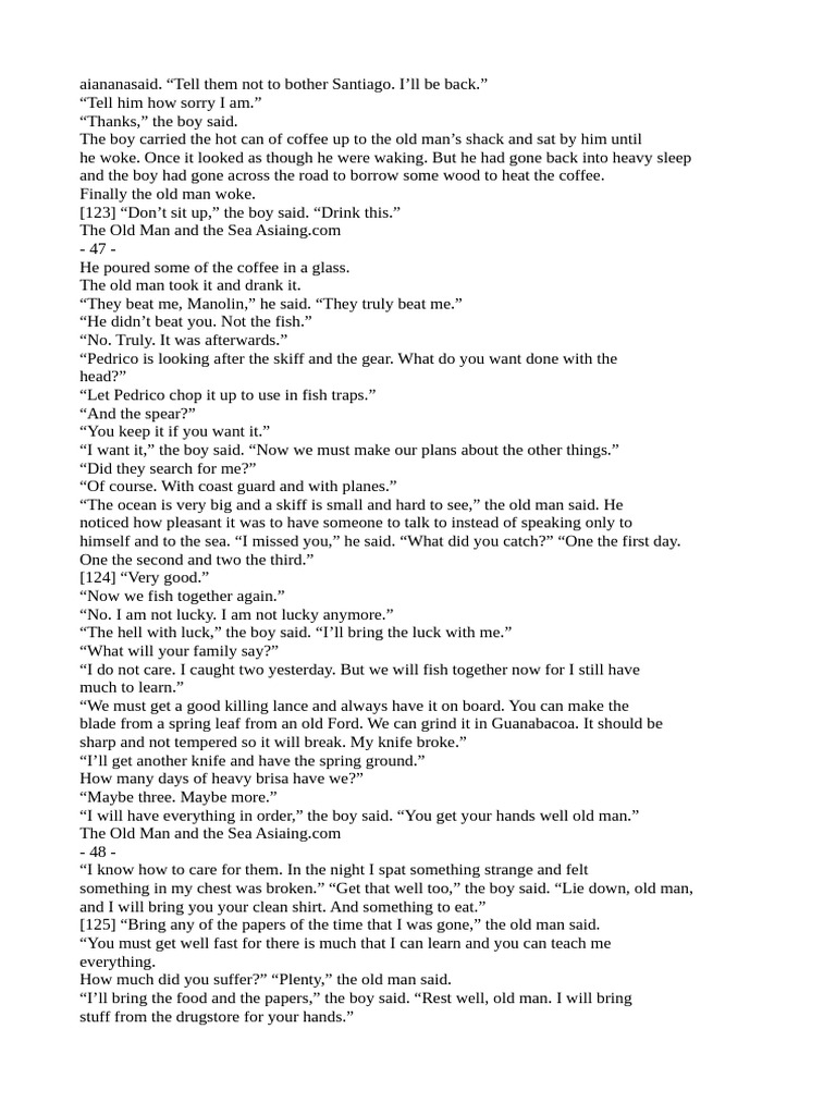 New OpenDocument Text | PDF | Ernest Hemingway