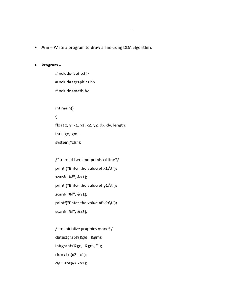 CG Experiments | PDF | Computer Science | Computing