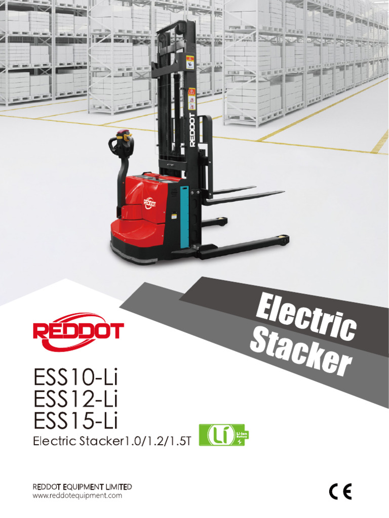 ESS 10,12,15-Electric Stacker With LI | PDF