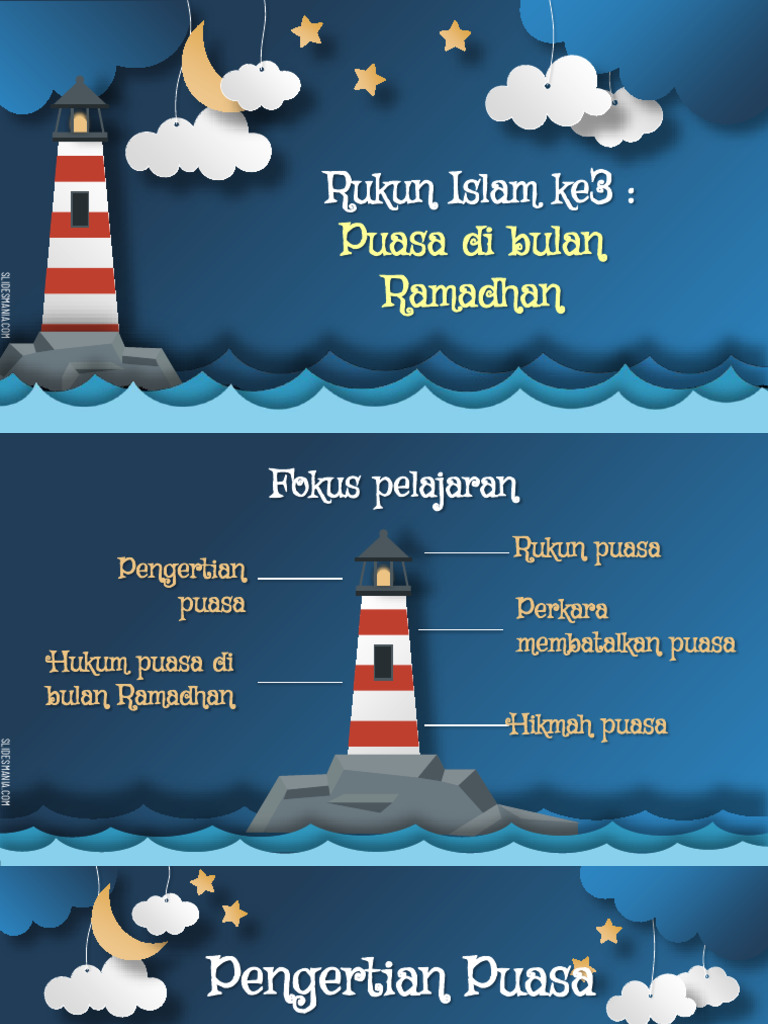 Rukun Islam Ketiga Puasa | PDF
