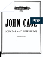 Cage - Sonatas and Interludes for Prepared Piano