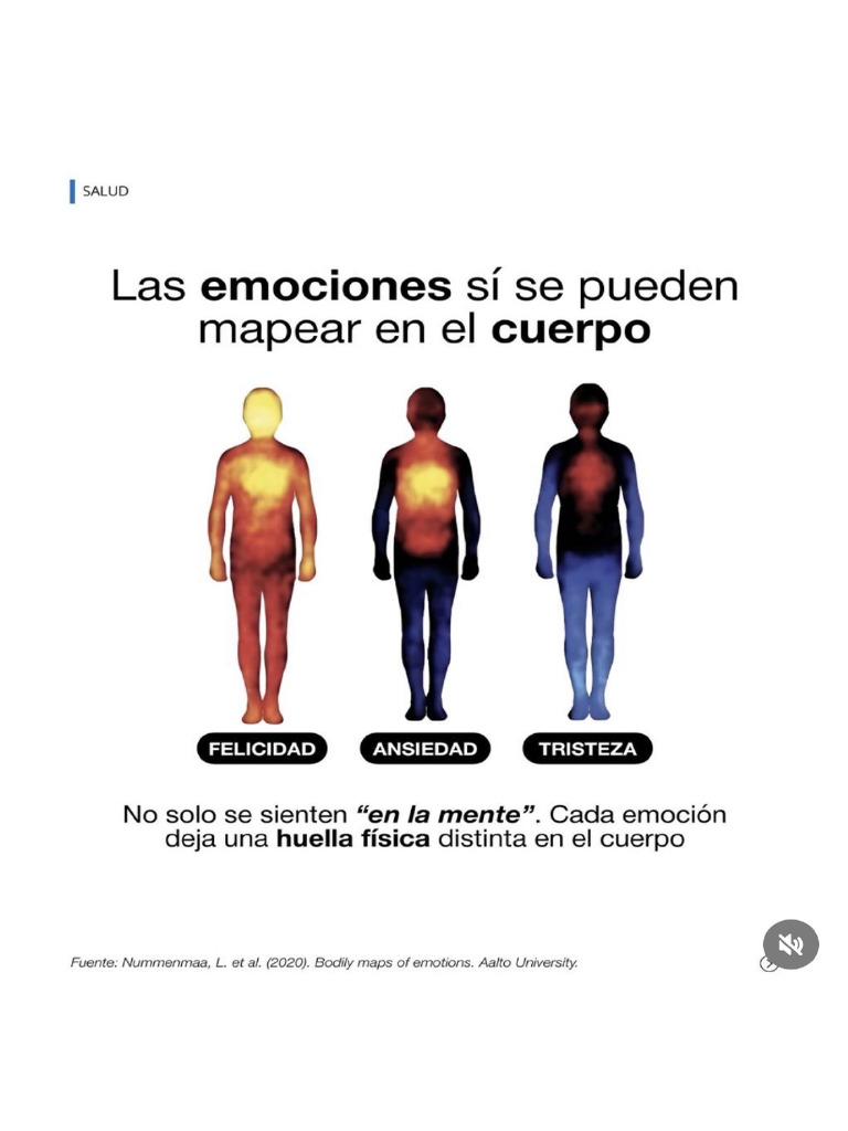Mapa de Las Emociones en El Cuerpo | PDF
