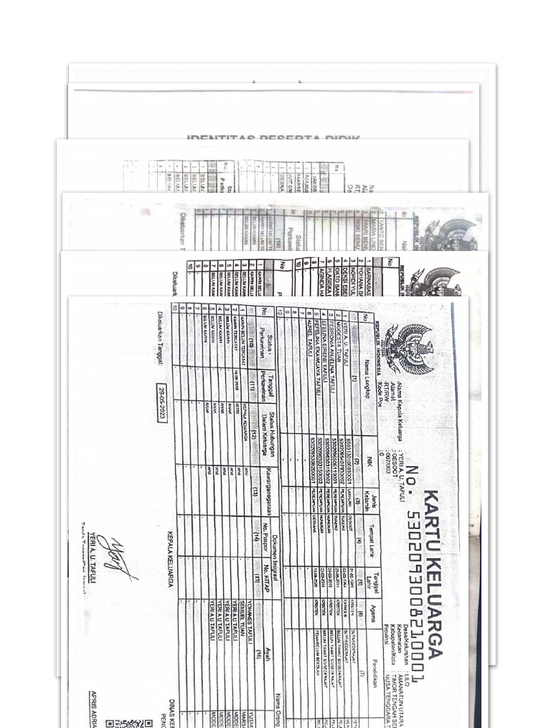 File KK Siswa | PDF