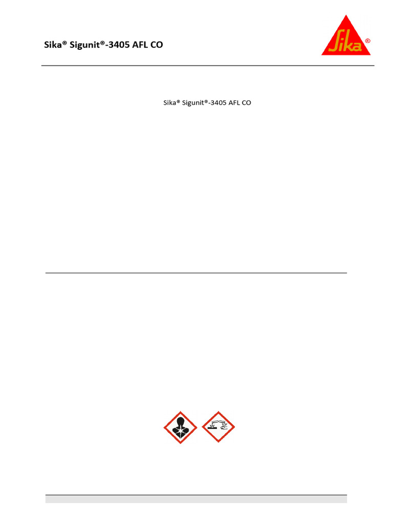 Sika® Sigunit® AFL - 2023.05.26 | PDF