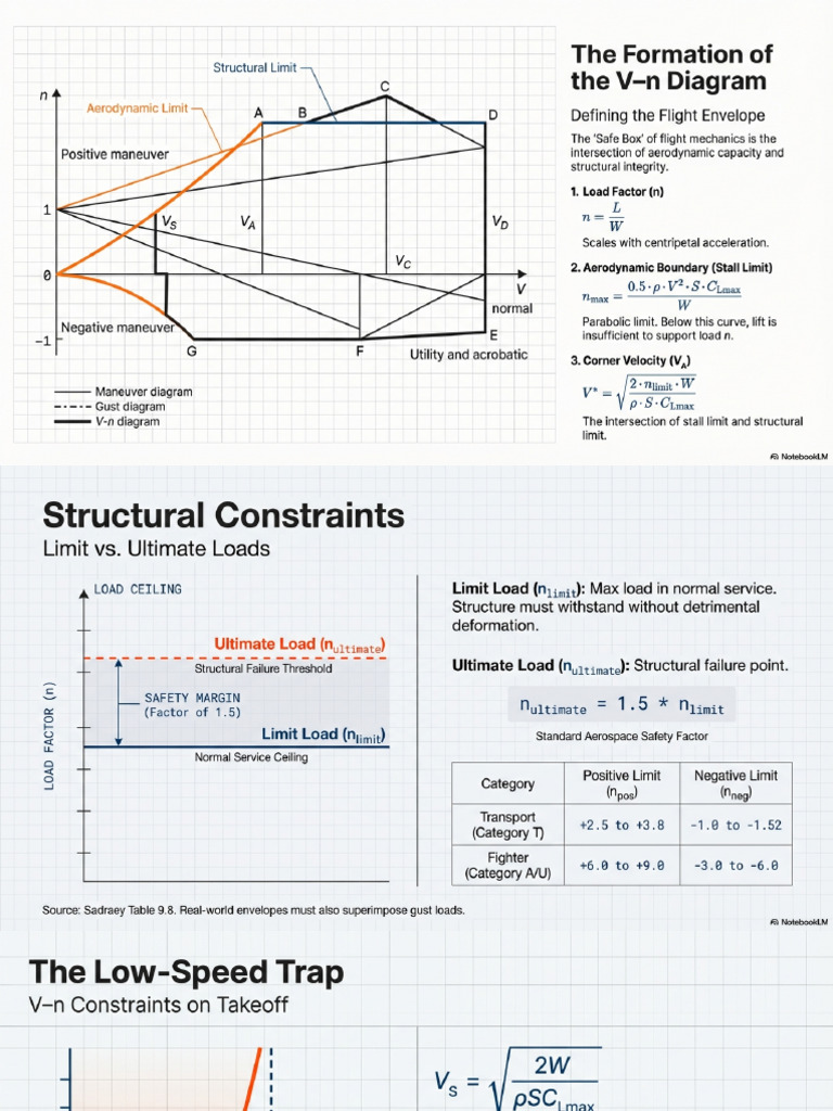 Flight Envelope Aerodynamics and Design Limits | PDF