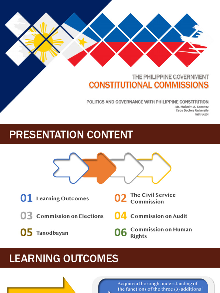 Lesson 5D - The Philippine Government (Constitutional Commissions ...