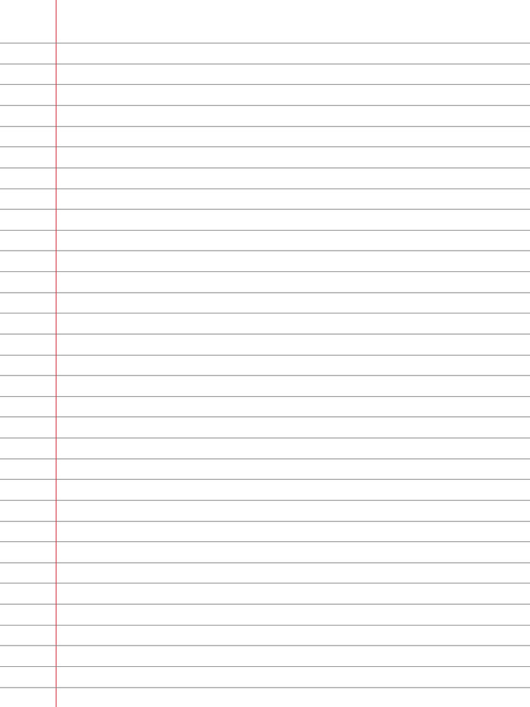 Wide Ruled Lined Paper | PDF